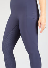 Load image into Gallery viewer, Foxhound Classic Navy Leggings
